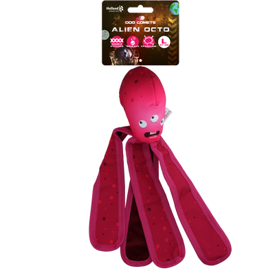 Dog Comets Alien Octo Pink L