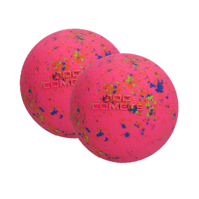 Dog Comets Ball Stardust Rosa M 2-pack