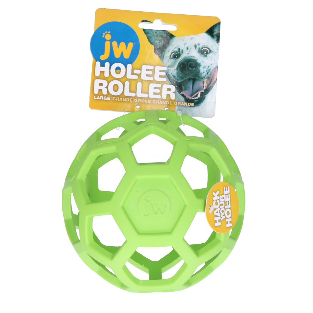 JW HOL-EE ROLLER L 15 cm Green