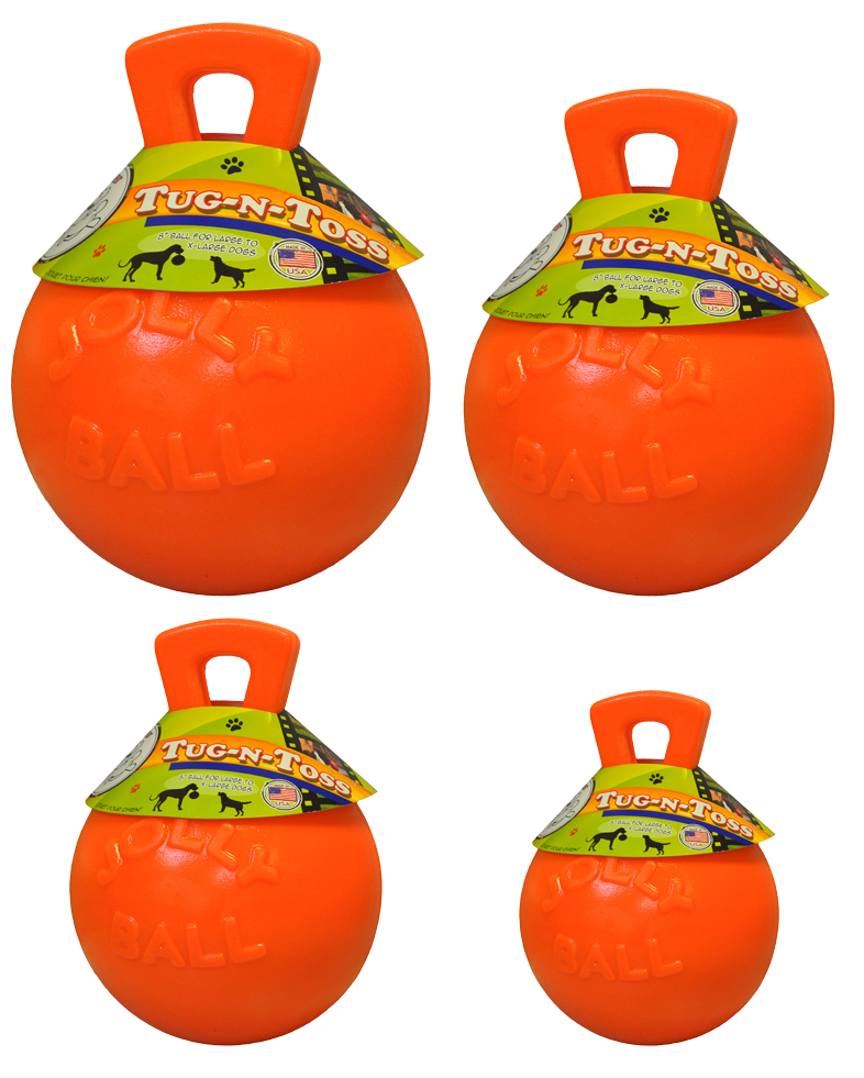 Jolly Tug-n-Toss 15 cm Orange (Vanilleduft)