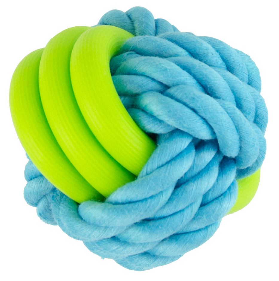 Pawise Twins Rope Ball 7cm