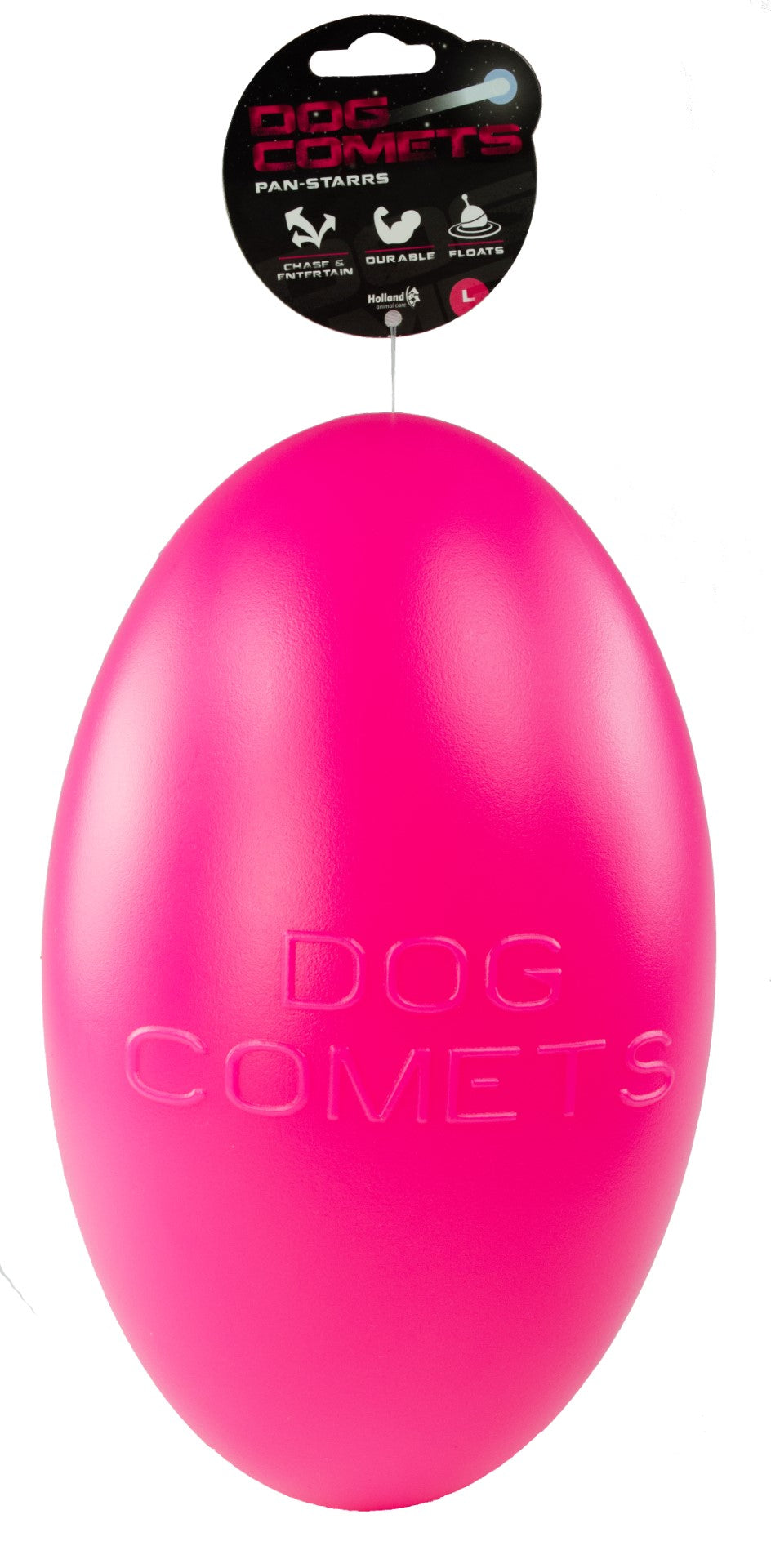 Dog Comets Pan-Stars Rosa L 30cm