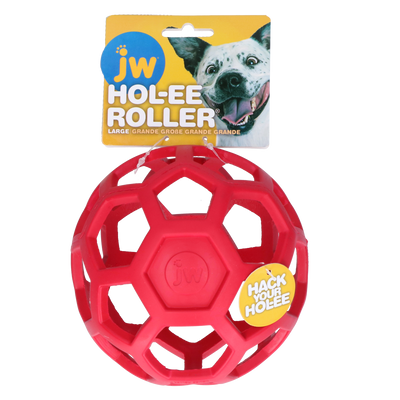 JW HOL-EE ROLLER L 15 cm Red