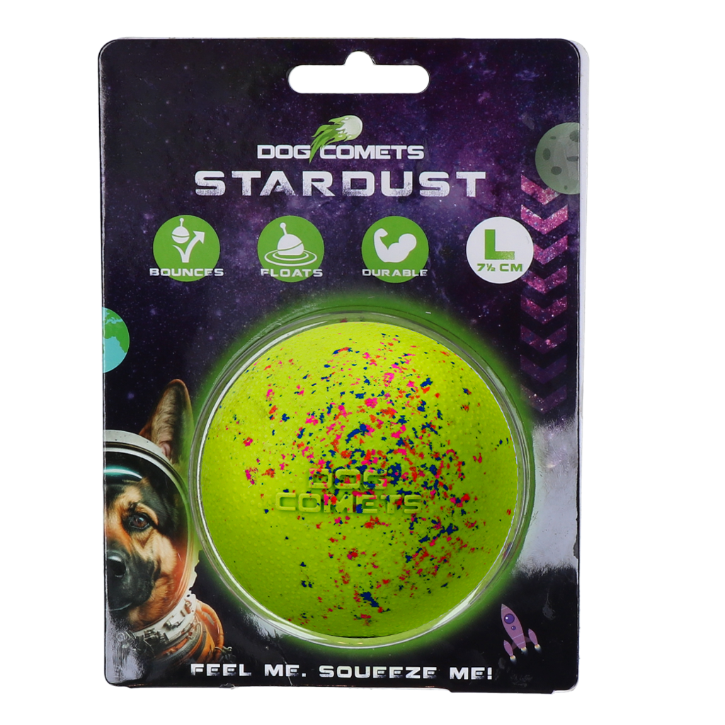 Dog Comets Ball Stardust Groen L