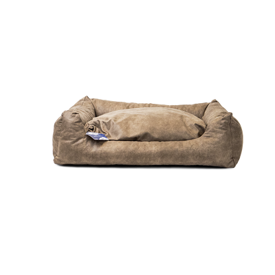 Let's Sleep Sweet Dreams Hundekorb Mit Kissen XL Taupe