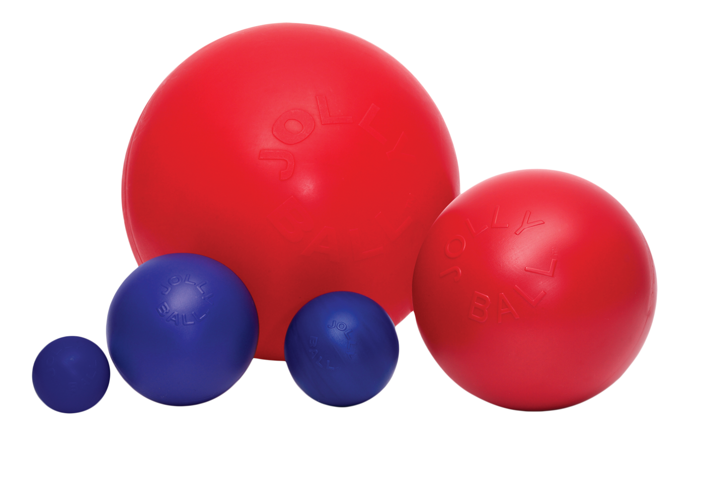 Jolly Ball Push-n-Play 35cm rot