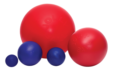 Jolly Ball Push-n-Play 35cm rot