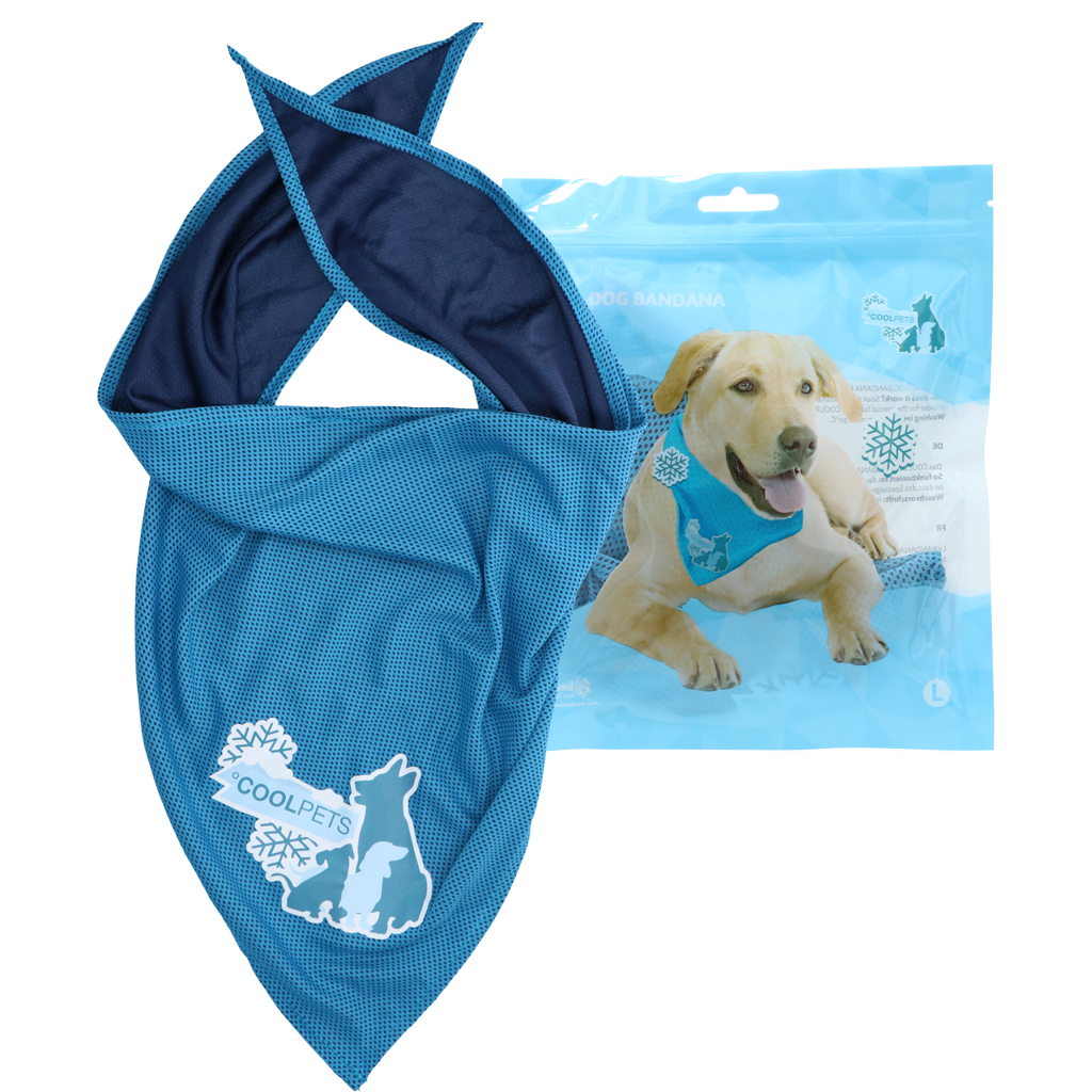 CoolPets Cooling Bandana 60x60cm L