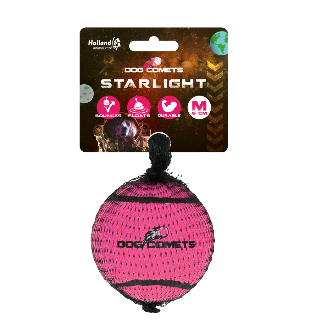 Dog comets Starlight Pink 1pc