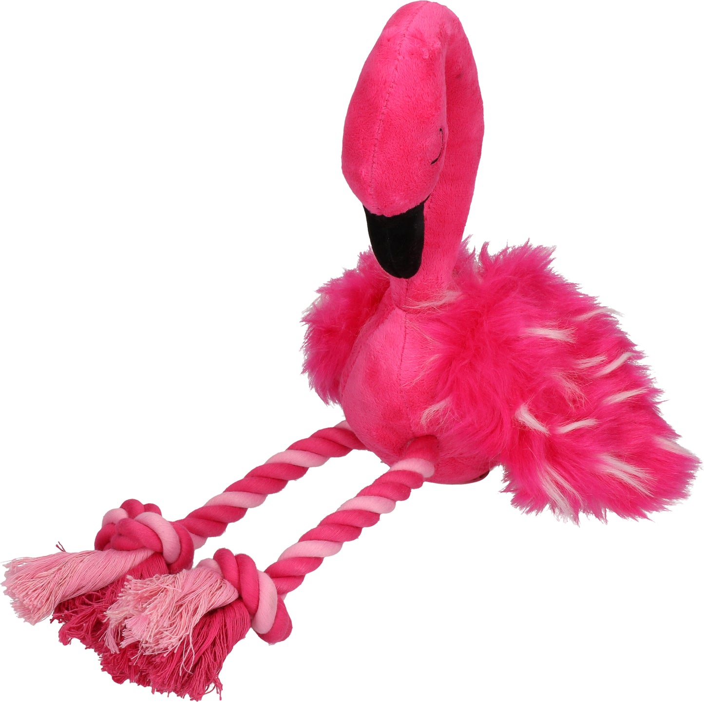 Pawise Flamingo mit Beine aus Tau-Seilen L