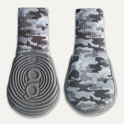 Gooeez  Regular Printed Dog Boots (2-pack) 2XL Camo/Grey