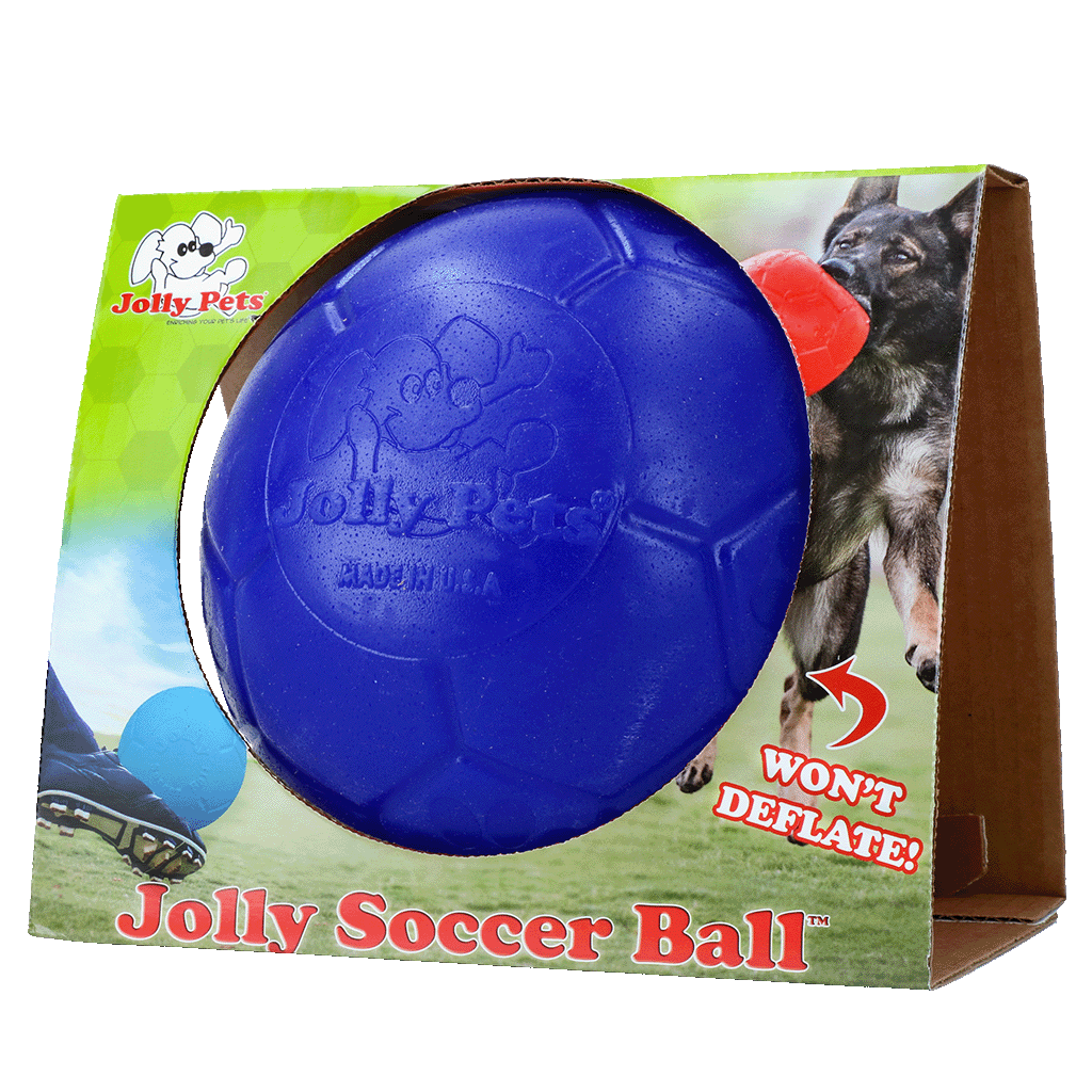 Jolly Soccer Ball 20cm Blau