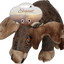 Elegant Moose Grau