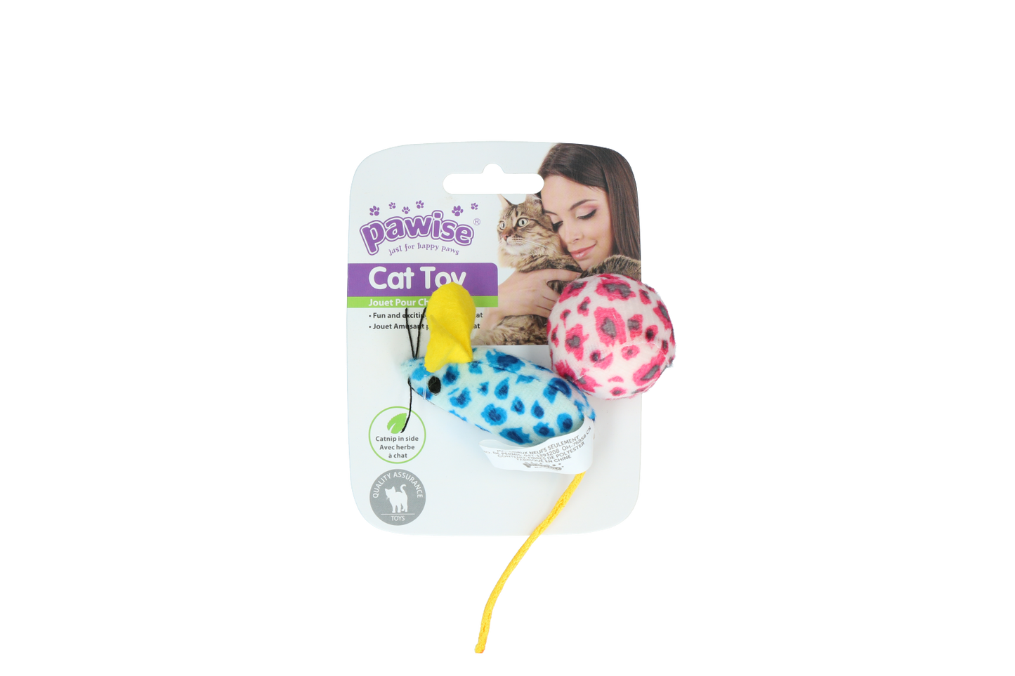 Pawise Cat Toy - Mice & Ball