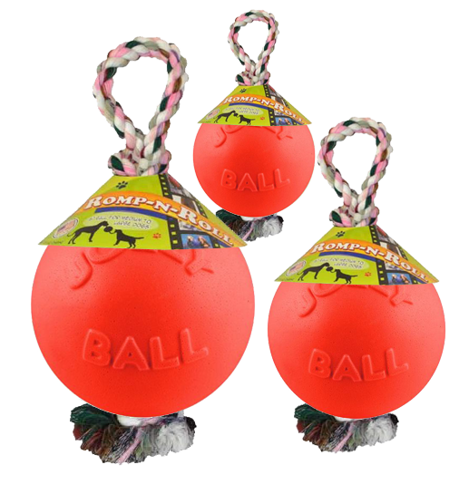 Jolly Ball Romp-n-Roll 20 cm Orange (Vanilleduft)