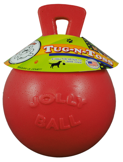 Jolly Tug-n-Toss 15 cm Rot