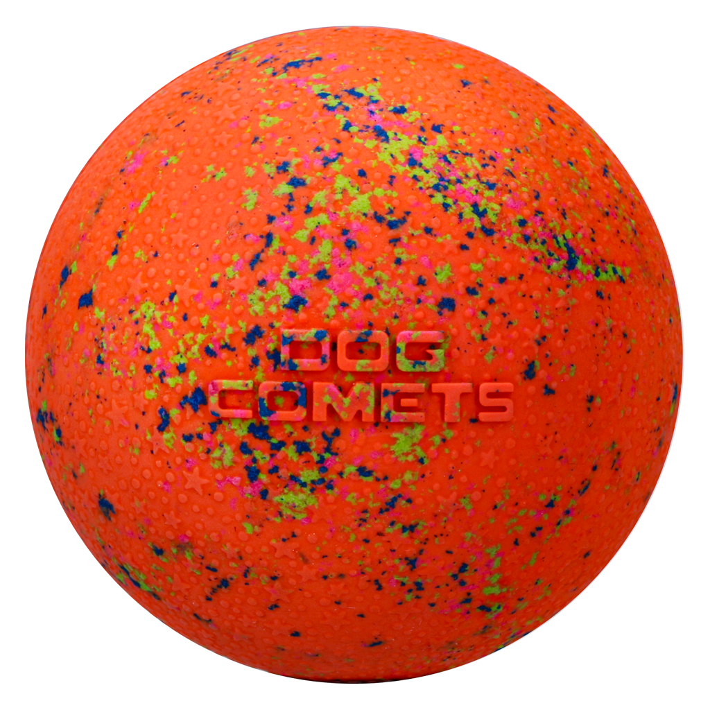 Dog Comets Ball Stardust Orange S