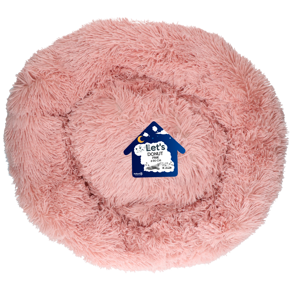 Let's Sleep Donut 100 cm Beige Rosa