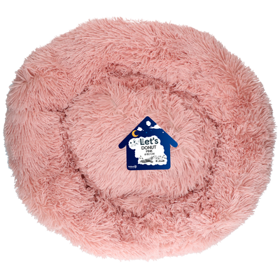 Let's Sleep Donut 100 cm Beige Rosa