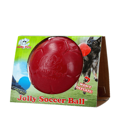 Jolly Soccer Ball 15cm Rot