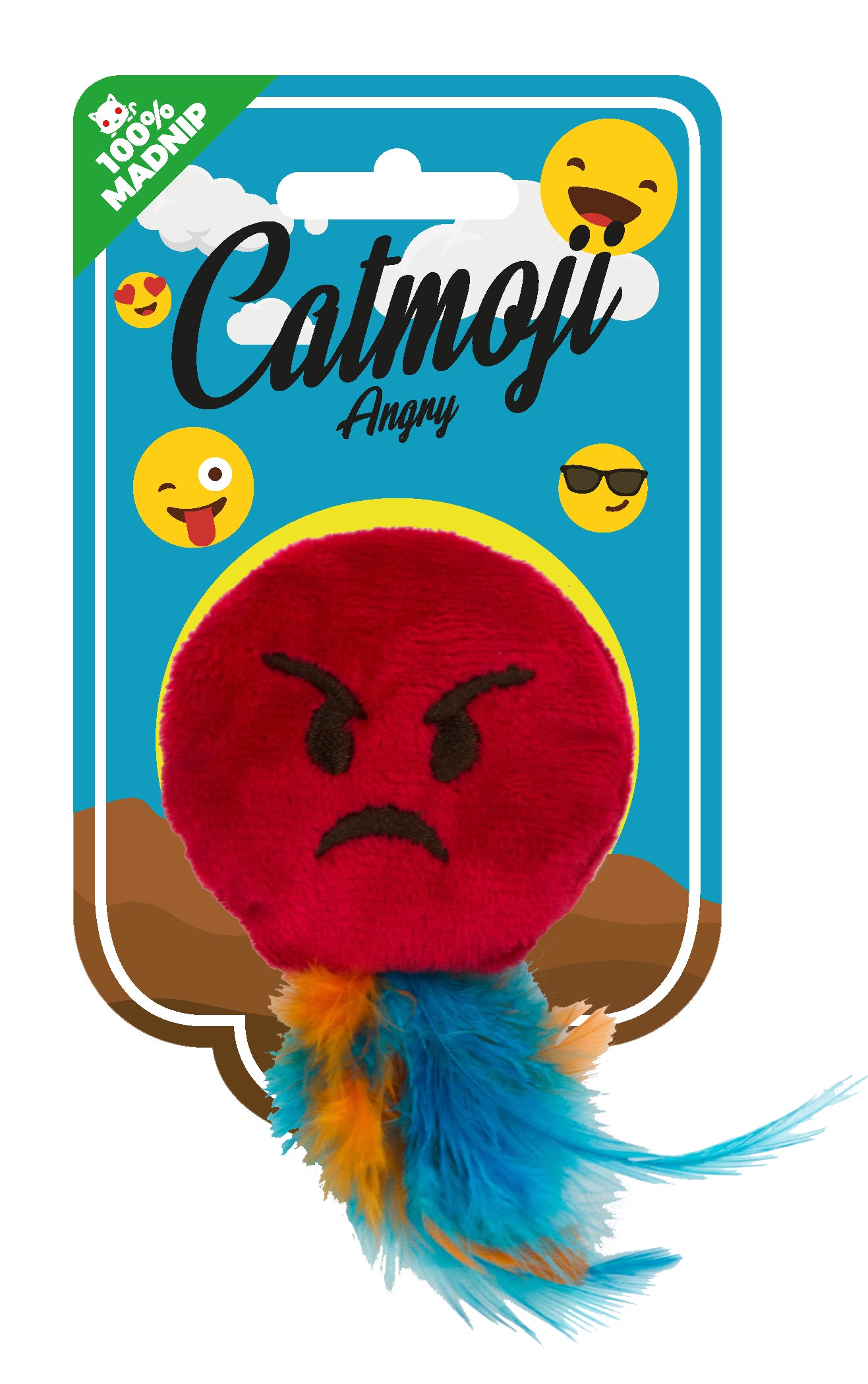 Emoji Cat Angry (mit MadNip)