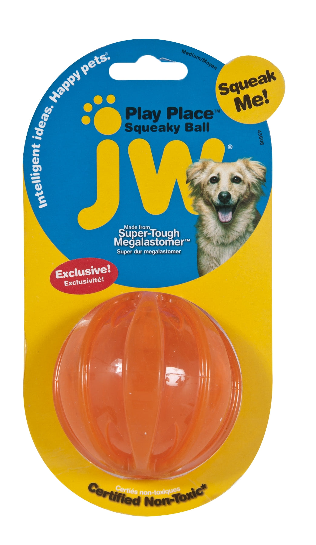 JW Squeaky Ball S 4,5 cm