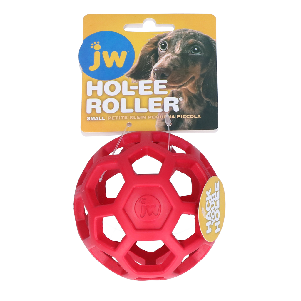 JW HOL-EE ROLLER S 9 cm Red