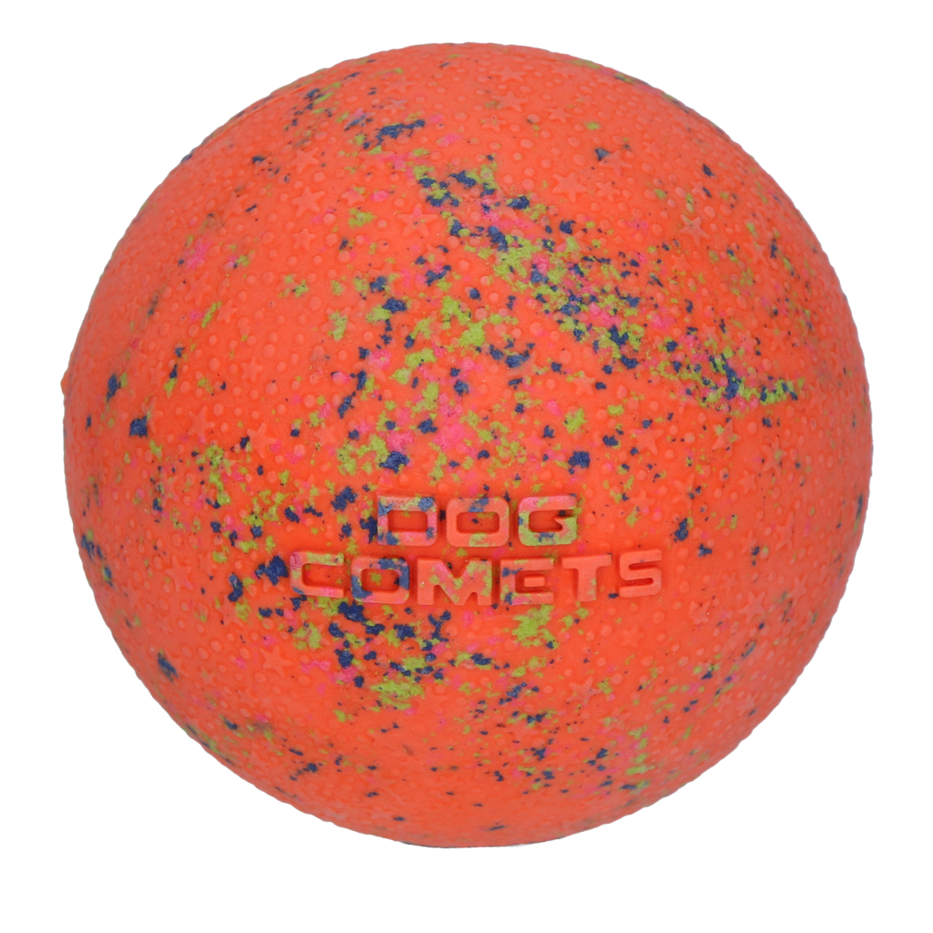 Dog Comets Ball Stardust Orange L