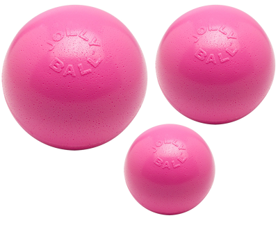 Jolly Ball Bounce-n Play 11cm Rosa (Kaugummii Duft)