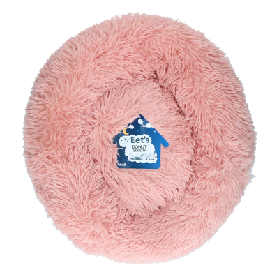 Let's Sleep Donut 50 cm Beige Rosa