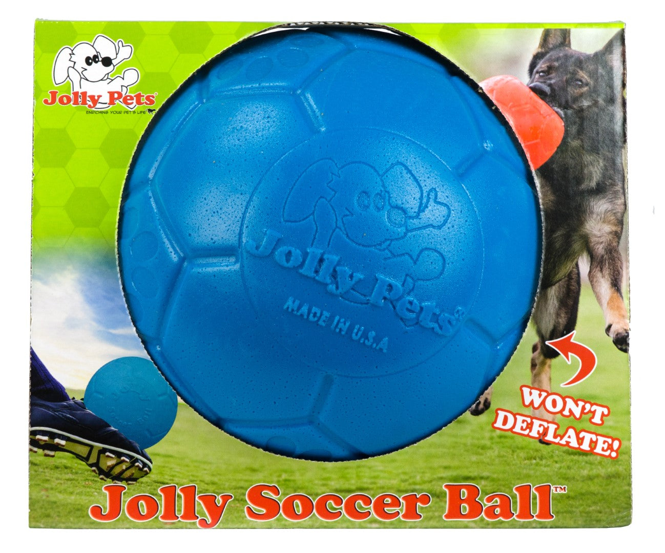 Jolly Soccer Ball 15cm Orange