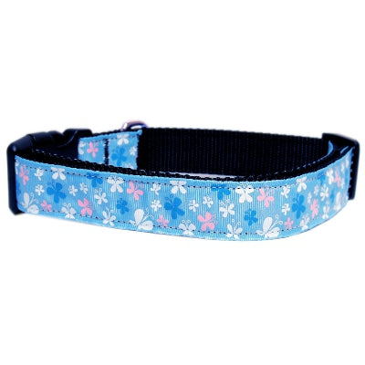 Pawise Cat collar Bule/Butterfly