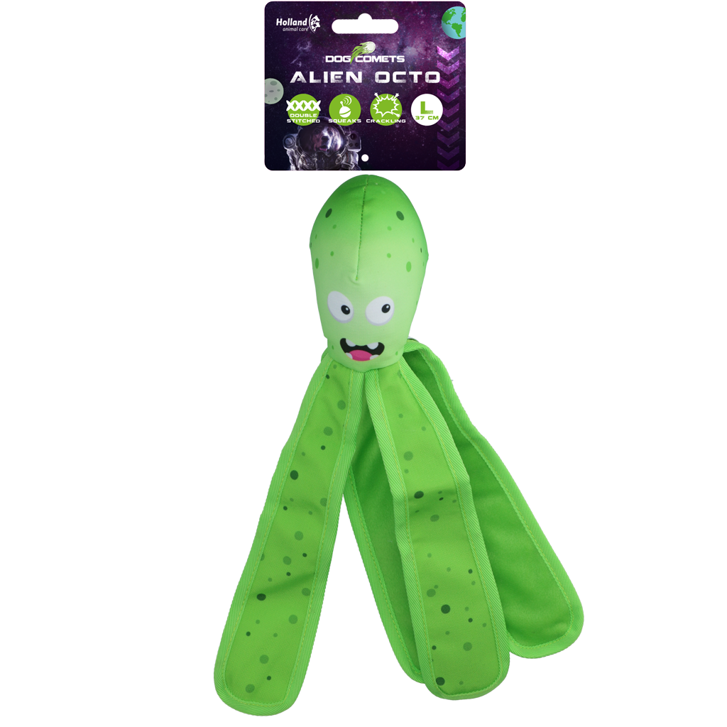 Dog Comets Alien Octo Green L