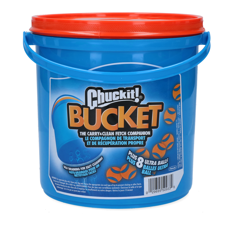 Chuckit Bucket mit ultra ball Medium 8 St.