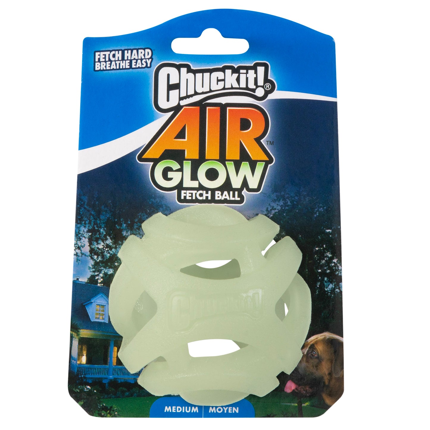 Chuckit Max glow air fetch ball M 1pk