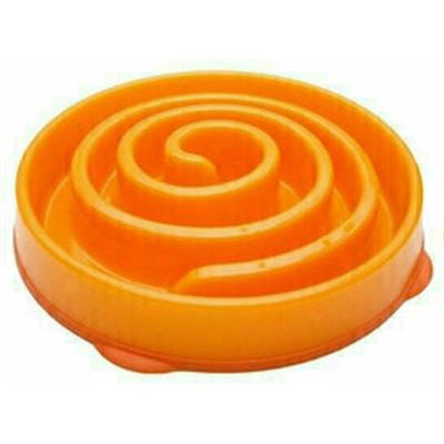 Markenlos Slo-Bowl-Feeder Mini-Korallenspirale Orange
