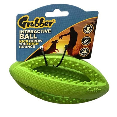 Happy Pet Grubber Interaktiver Rugby-Ball Mini Sortiert