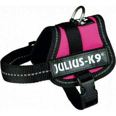 Julius K9 Power-Harnas / Harness Für Etiketten Fuchsia