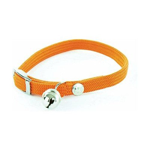 Martin Halsband Katze Elastisch Nylon Orange