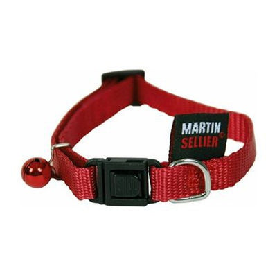 Martin Katzenhalsband Nylon Uni Rot