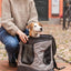 Trixie Dog Bag Timon Schwarz / Grau