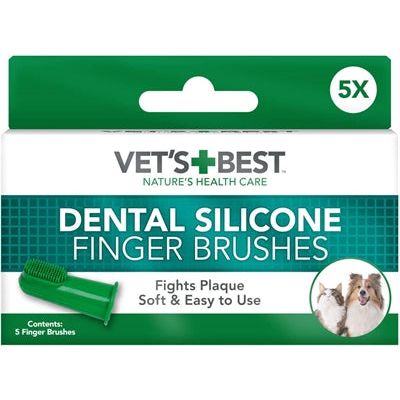 Vets Best Fettig Beste Fingerzahnbürsten