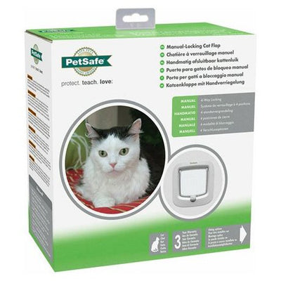 Petsafe-Katzenklappe Bis Zu 7 Kg Manuell Weiss