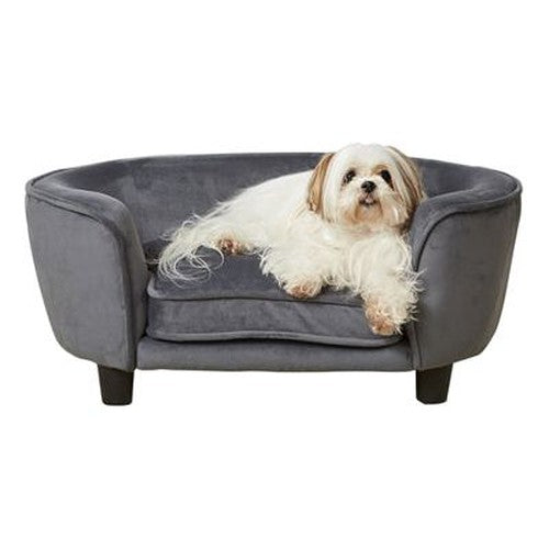 Enchanted Pet Verzauberter Hundekorb / Sofa Coco Dunkelgrau