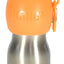 Kong H2O Trinkflasche Edelstahl Orange