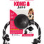 Kong Extremball Mit Seil Schwarz / Weiss