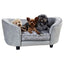 Enchanted Pet Verwunschener Hundekorb / Sofa Konstantin Silber