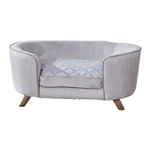 Enchanted Pet Verzauberter Hundekorb / Sofa Quicksilver Silber