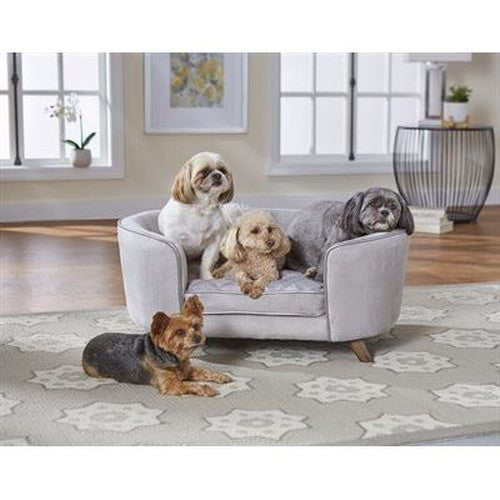 Enchanted Pet Verzauberter Hundekorb / Sofa Quicksilver Silber