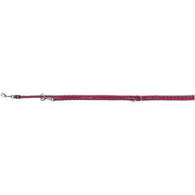 Trixie Hundeleine Cavo Verstellbar Fuchsia / Grau